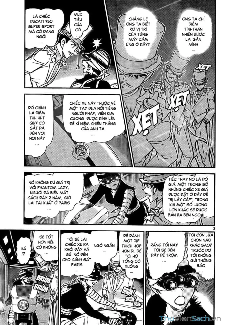 Truyện Tranh Siêu Đạo Chích Kid - Magic Kaito trang 4