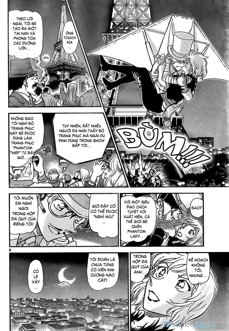 Truyện Tranh Siêu Đạo Chích Kid - Magic Kaito trang 4