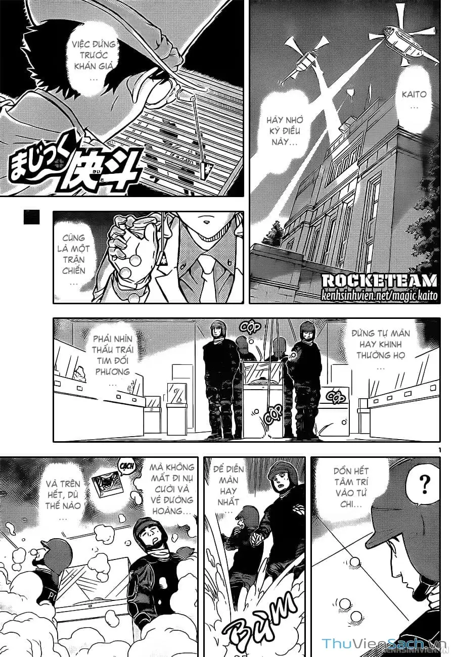 Truyện Tranh Siêu Đạo Chích Kid - Magic Kaito trang 4