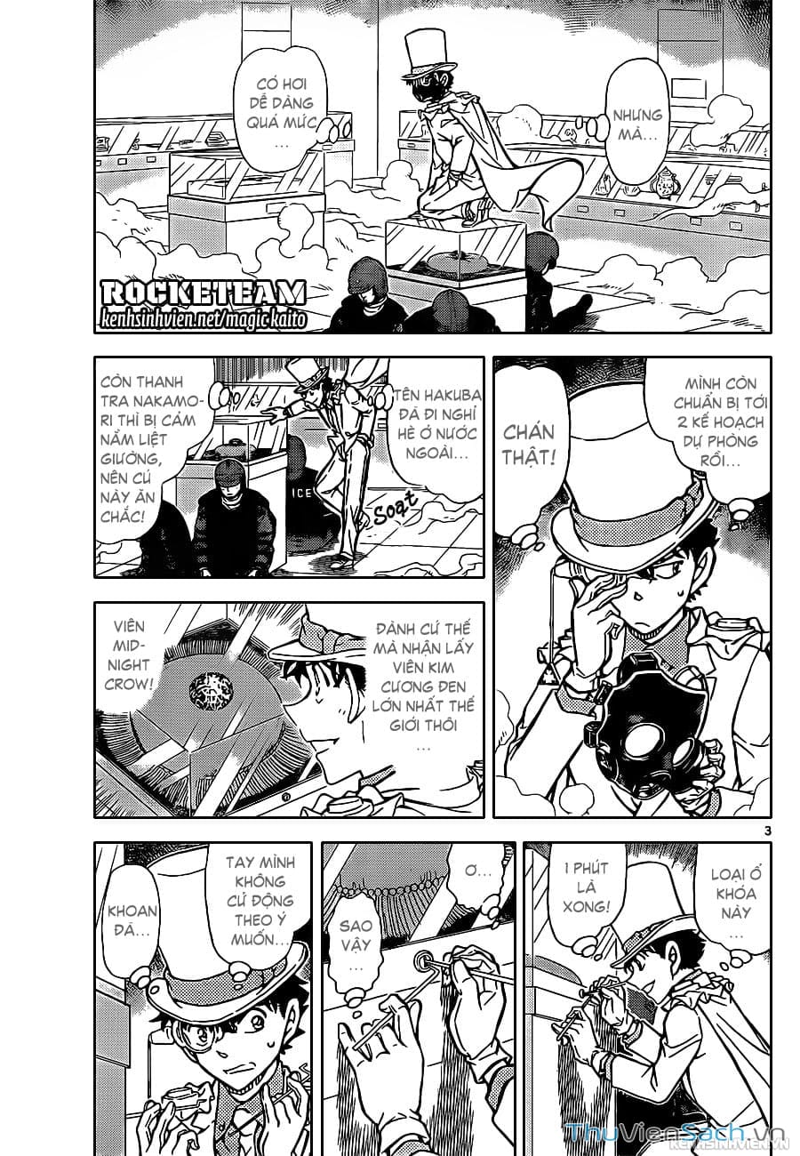 Truyện Tranh Siêu Đạo Chích Kid - Magic Kaito trang 4