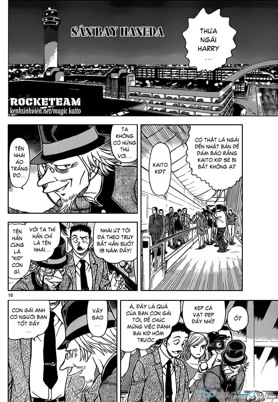 Truyện Tranh Siêu Đạo Chích Kid - Magic Kaito trang 4