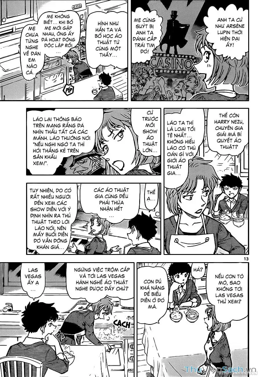 Truyện Tranh Siêu Đạo Chích Kid - Magic Kaito trang 4