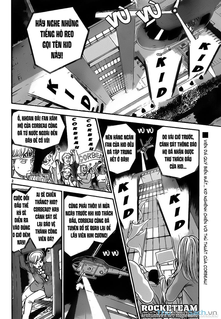Truyện Tranh Siêu Đạo Chích Kid - Magic Kaito trang 4