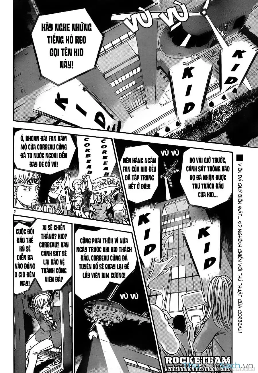 Truyện Tranh Siêu Đạo Chích Kid - Magic Kaito trang 4