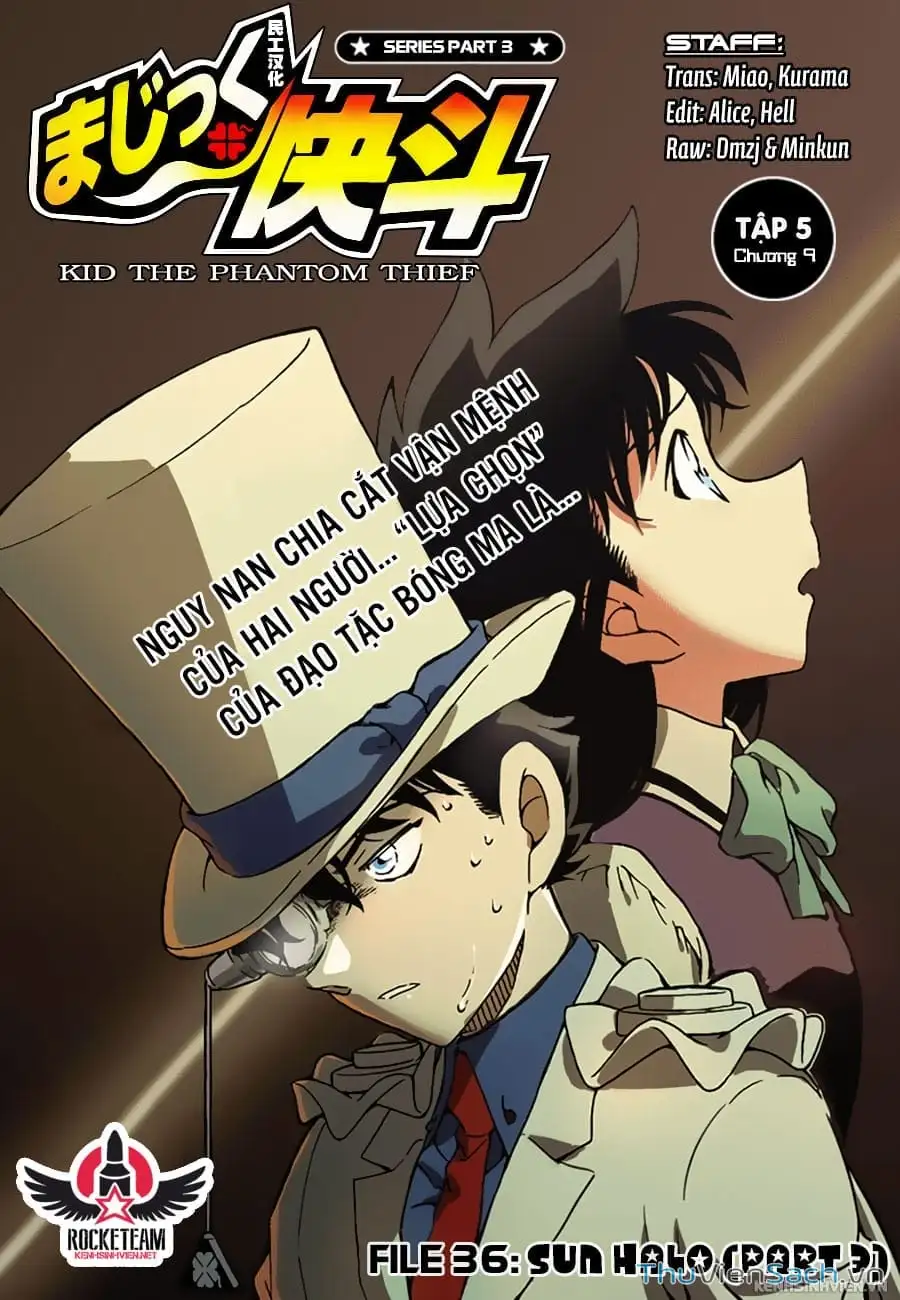 Truyện Tranh Siêu Đạo Chích Kid - Magic Kaito trang 4