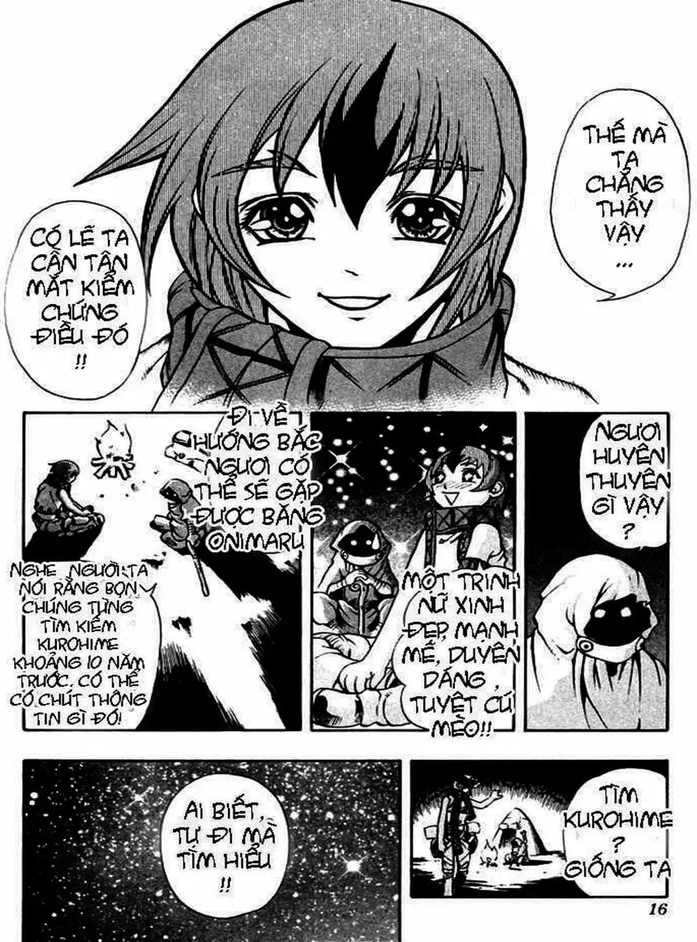 Truyện Tranh Phù Thủy Phép Thuật - Mahou Tsukai Kurohime trang 5