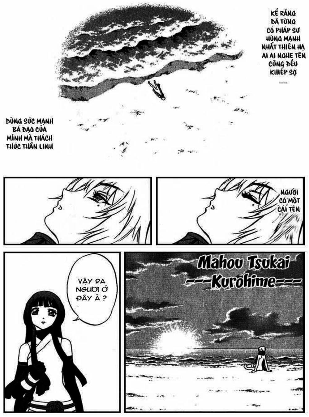 Truyện Tranh Phù Thủy Phép Thuật - Mahou Tsukai Kurohime trang 5