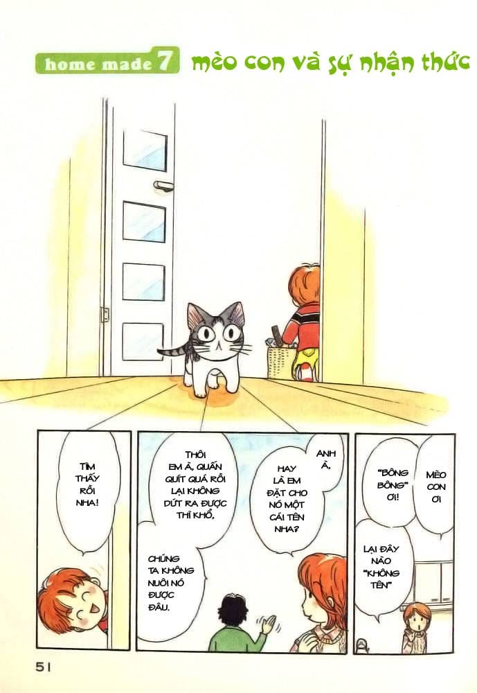 Truyện Tranh Mái Ấm Của Chi - Chii’s Sweet Home trang 3