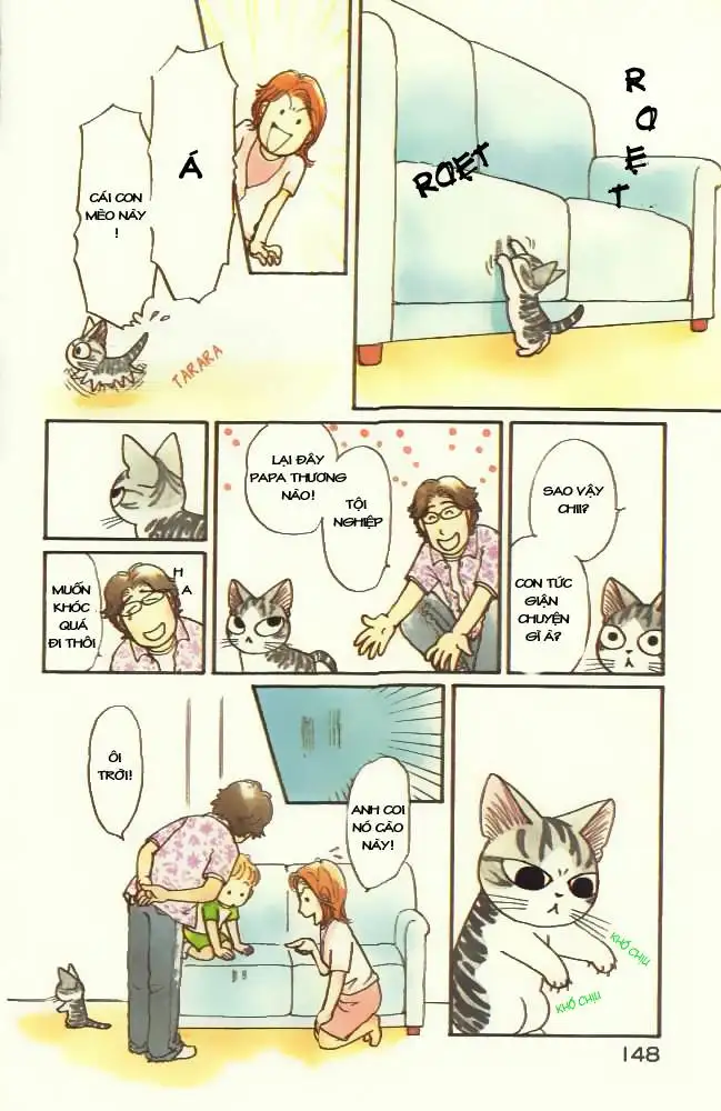 Truyện Tranh Mái Ấm Của Chi - Chii’s Sweet Home trang 3