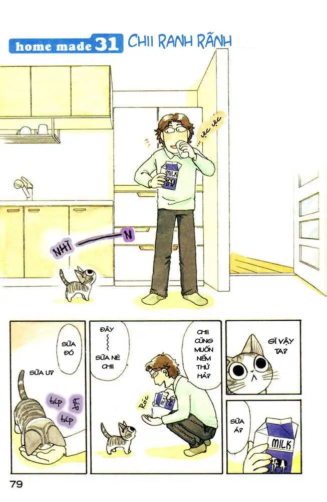 Truyện Tranh Mái Ấm Của Chi - Chii’s Sweet Home trang 3