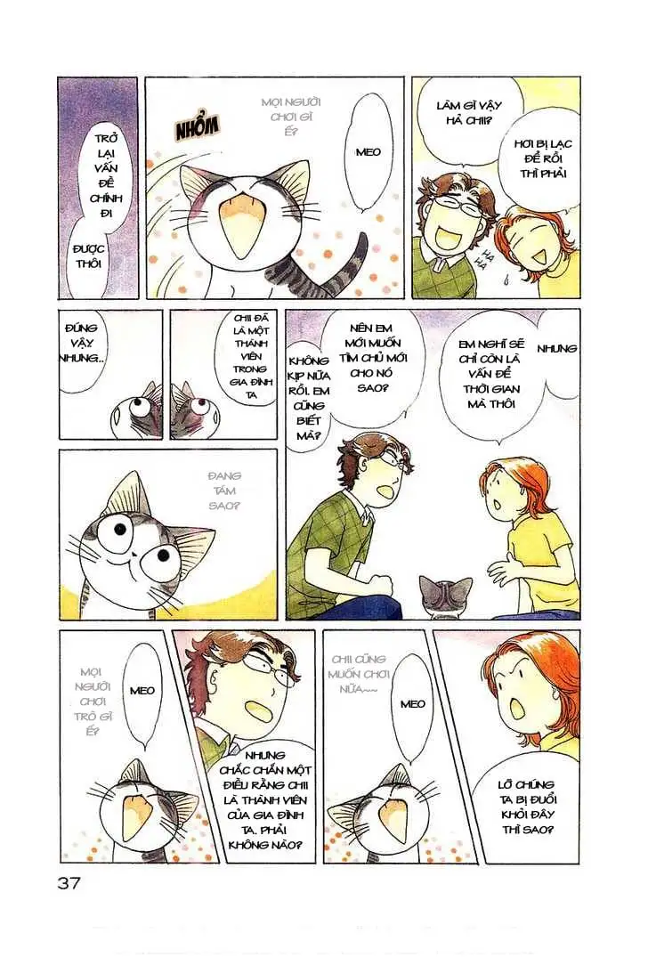 Truyện Tranh Mái Ấm Của Chi - Chii’s Sweet Home trang 3