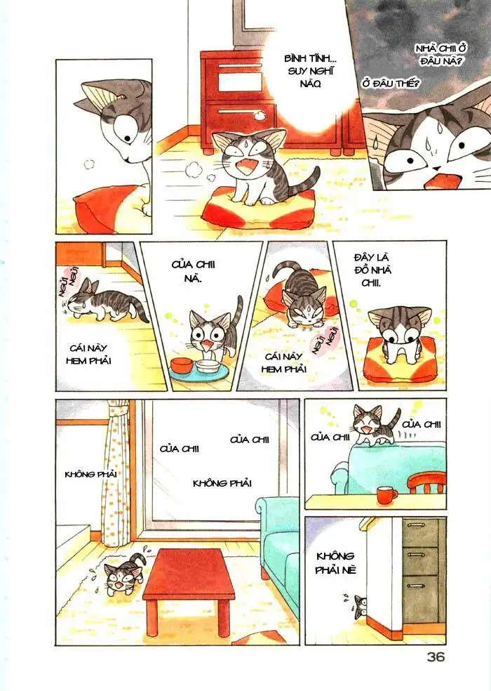 Truyện Tranh Mái Ấm Của Chi - Chii’s Sweet Home trang 3