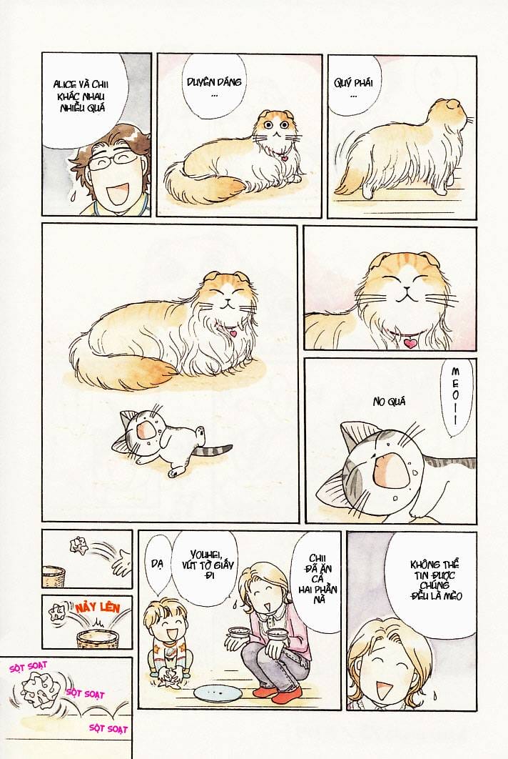 Truyện Tranh Mái Ấm Của Chi - Chii’s Sweet Home trang 3