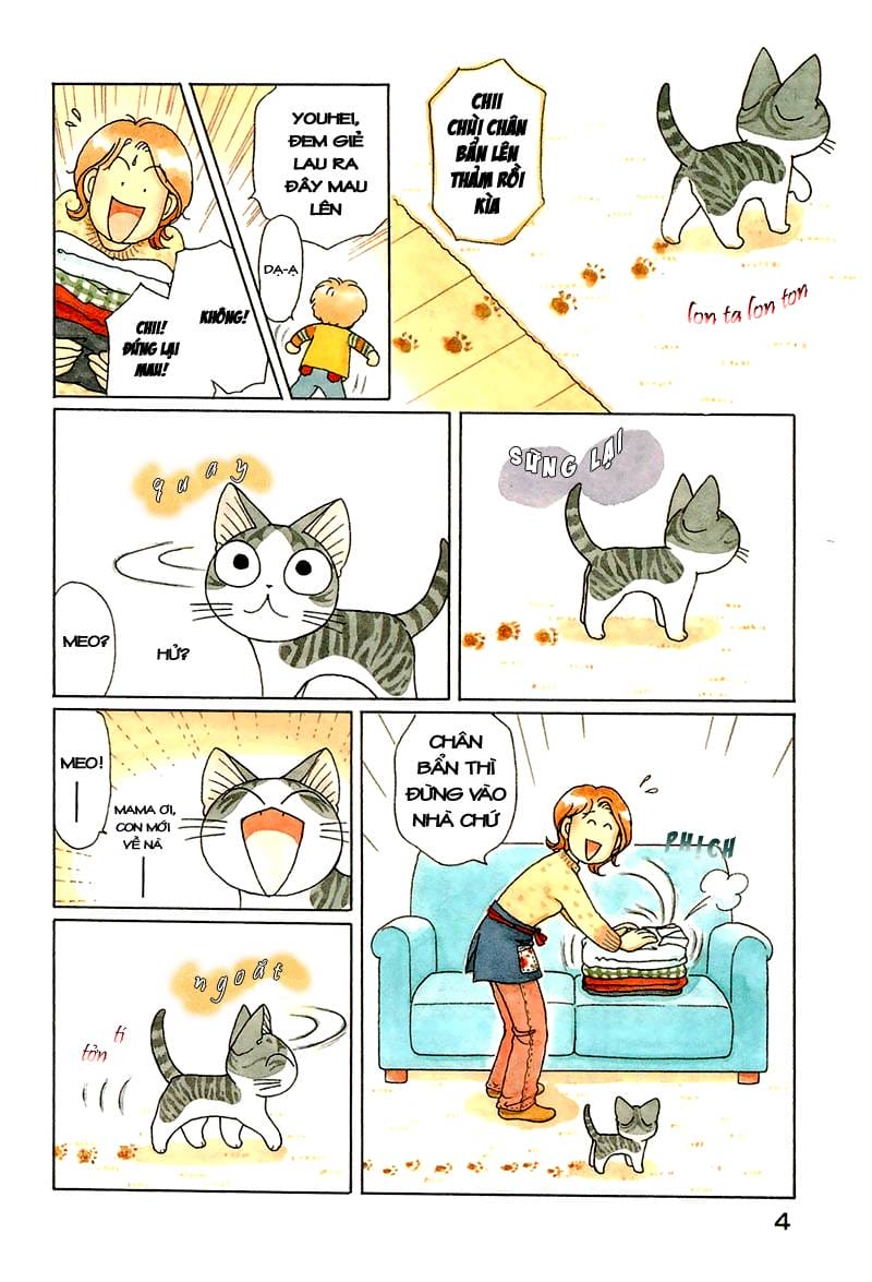 Truyện Tranh Mái Ấm Của Chi - Chii’s Sweet Home trang 3