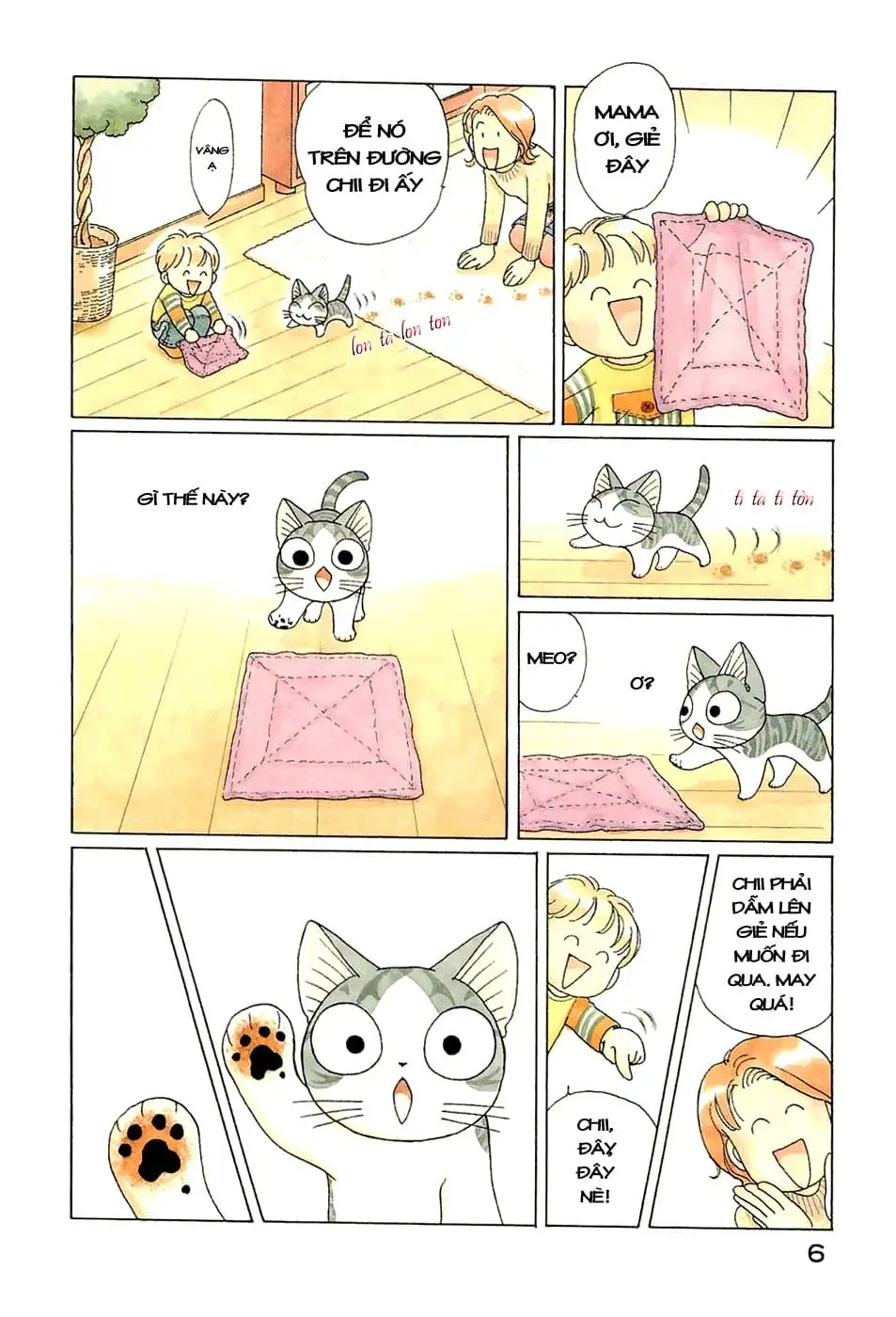 Truyện Tranh Mái Ấm Của Chi - Chii’s Sweet Home trang 3