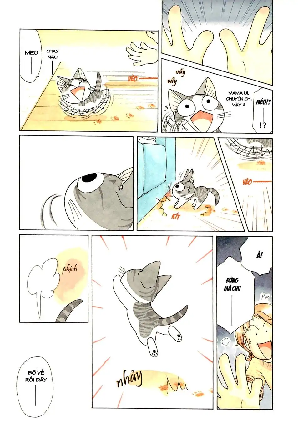 Truyện Tranh Mái Ấm Của Chi - Chii’s Sweet Home trang 3