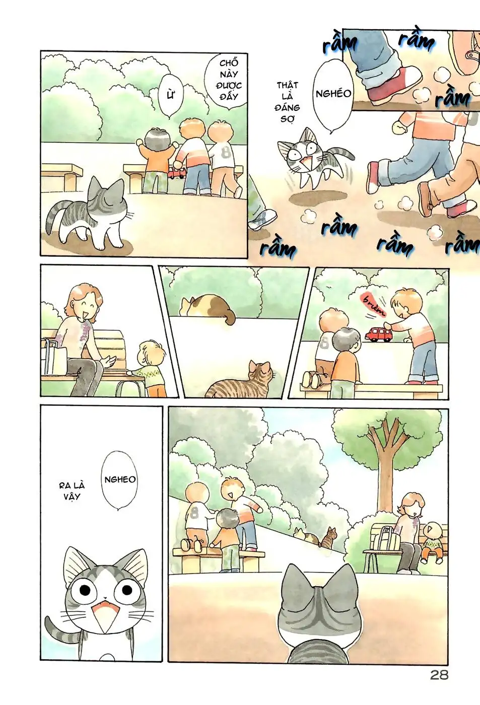 Truyện Tranh Mái Ấm Của Chi - Chii’s Sweet Home trang 3