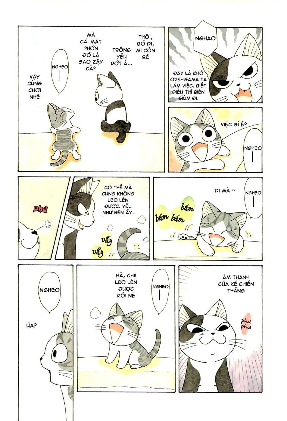 Truyện Tranh Mái Ấm Của Chi - Chii’s Sweet Home trang 3