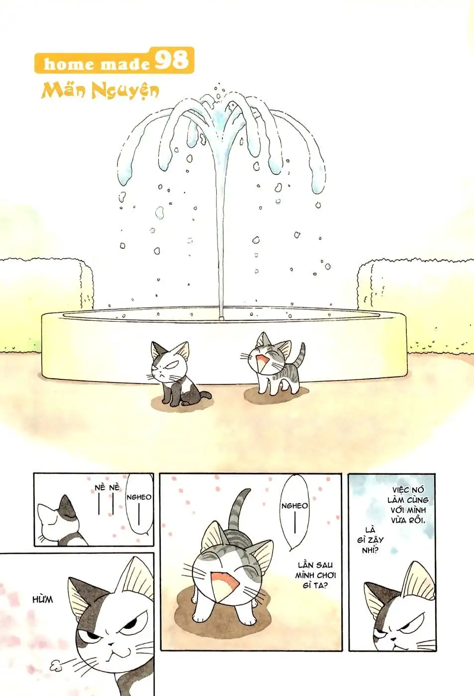 Truyện Tranh Mái Ấm Của Chi - Chii’s Sweet Home trang 3