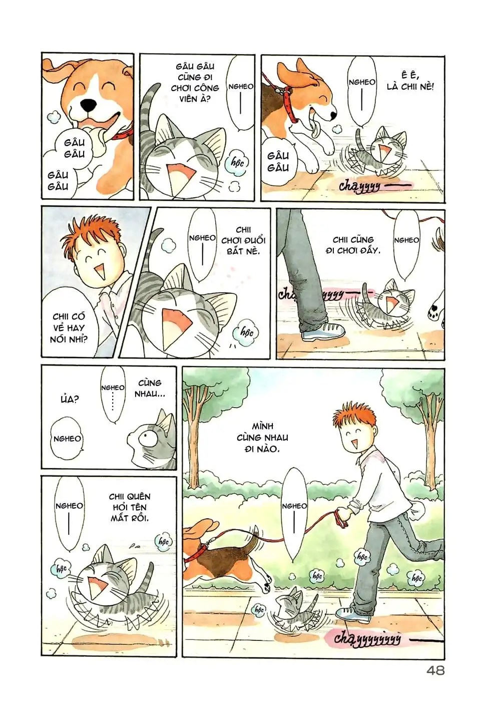 Truyện Tranh Mái Ấm Của Chi - Chii’s Sweet Home trang 3