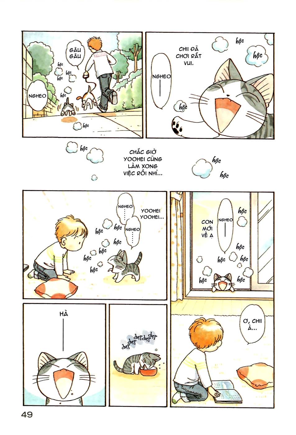 Truyện Tranh Mái Ấm Của Chi - Chii’s Sweet Home trang 3