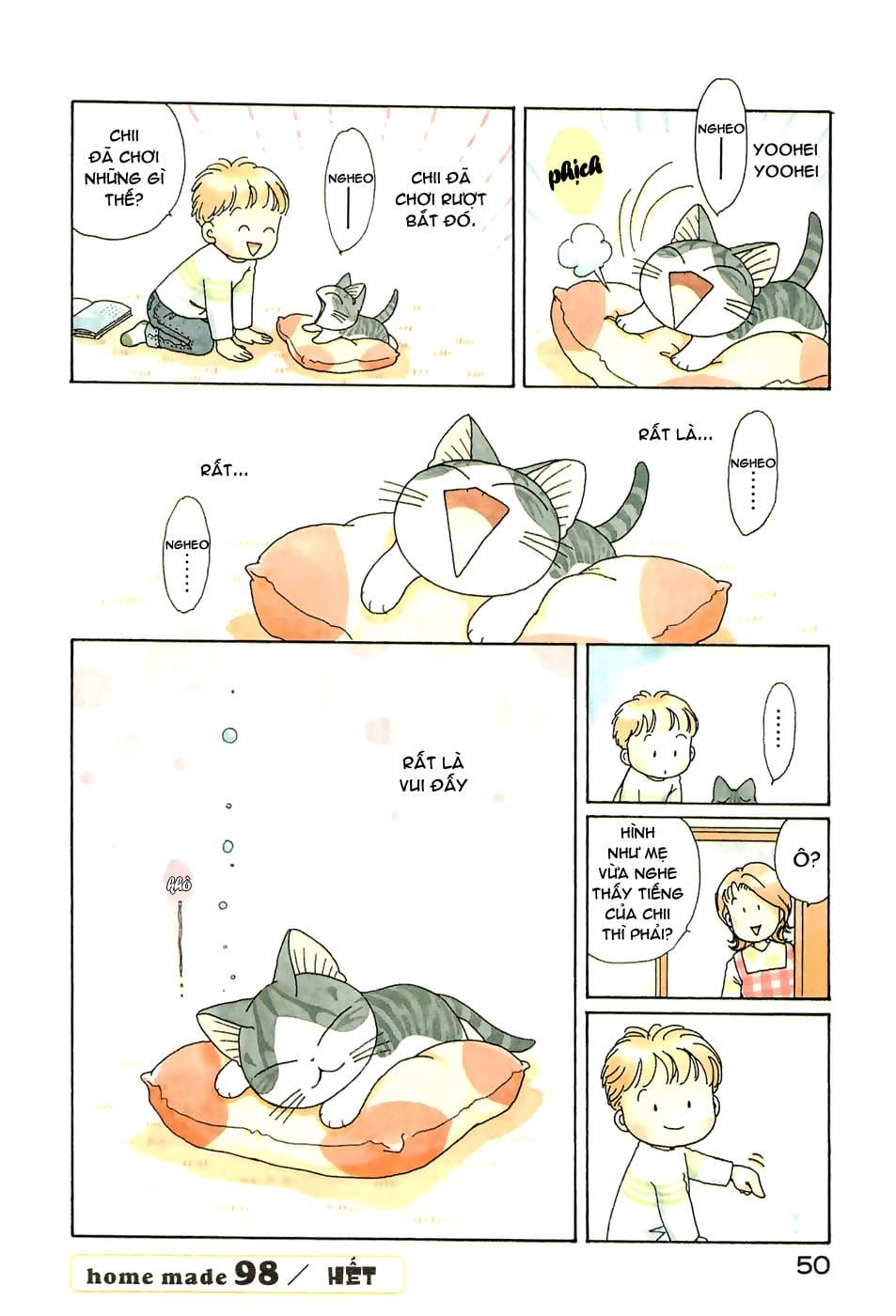 Truyện Tranh Mái Ấm Của Chi - Chii’s Sweet Home trang 3