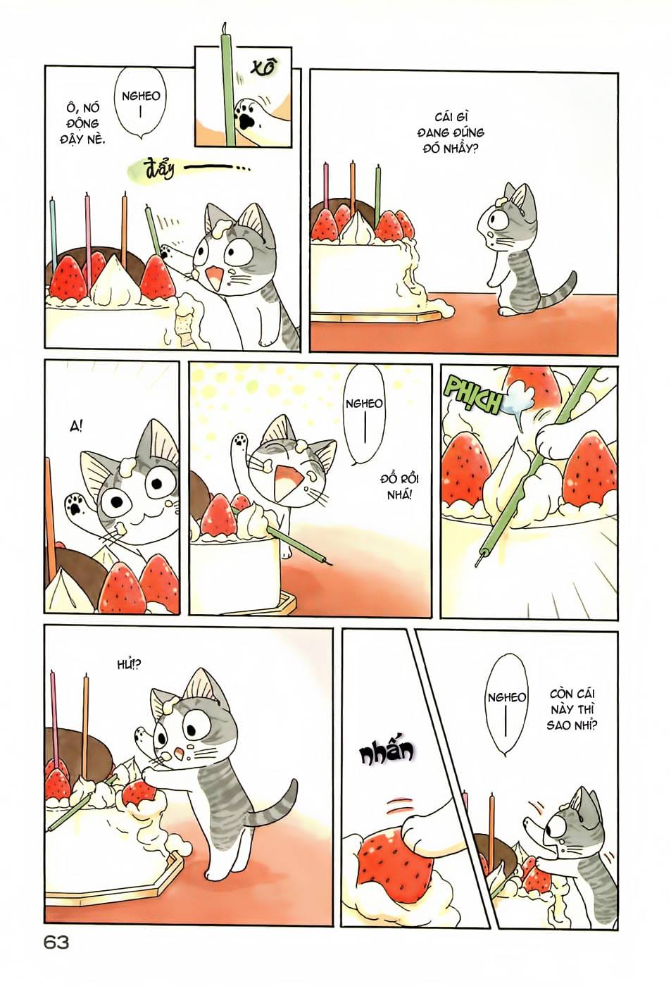 Truyện Tranh Mái Ấm Của Chi - Chii’s Sweet Home trang 3