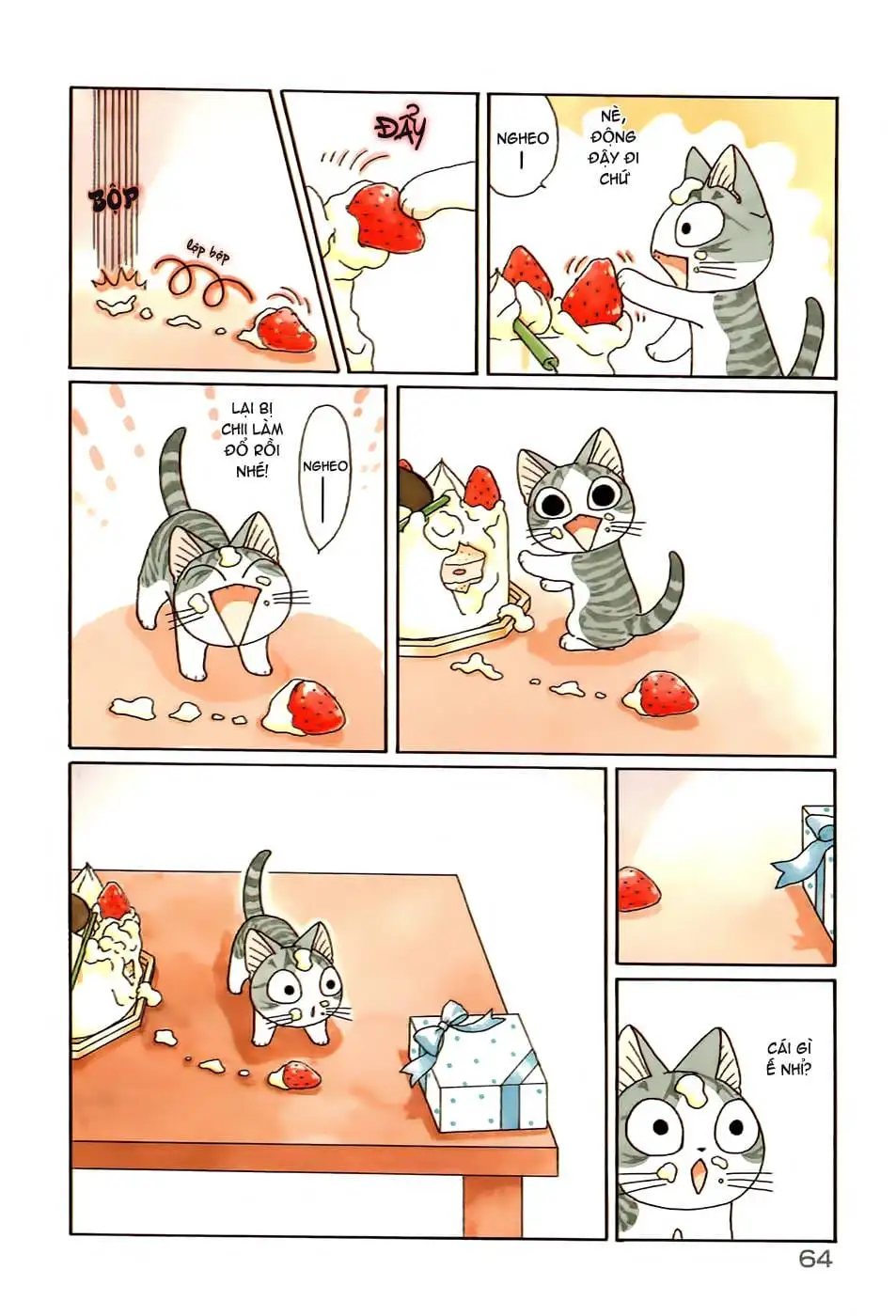 Truyện Tranh Mái Ấm Của Chi - Chii’s Sweet Home trang 3