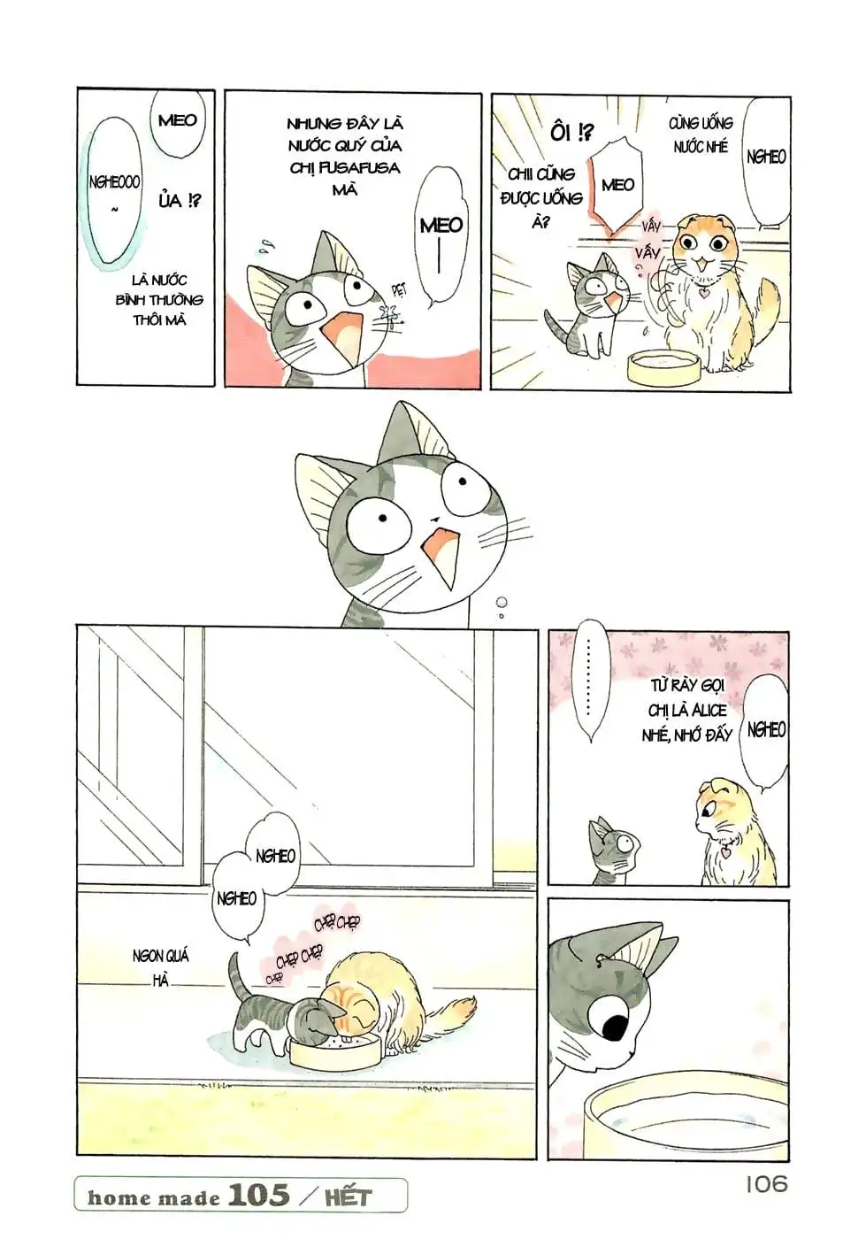 Truyện Tranh Mái Ấm Của Chi - Chii’s Sweet Home trang 3