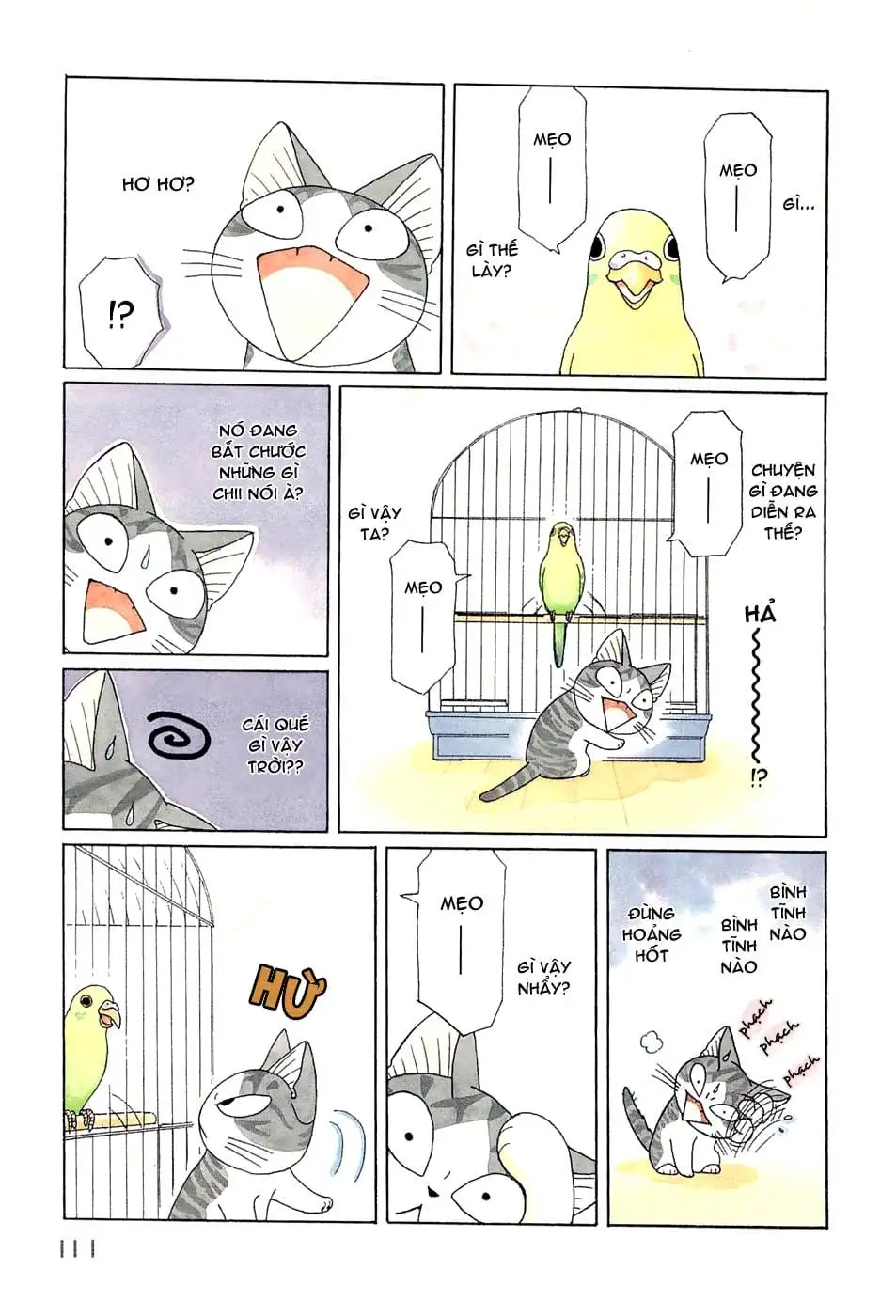 Truyện Tranh Mái Ấm Của Chi - Chii’s Sweet Home trang 3