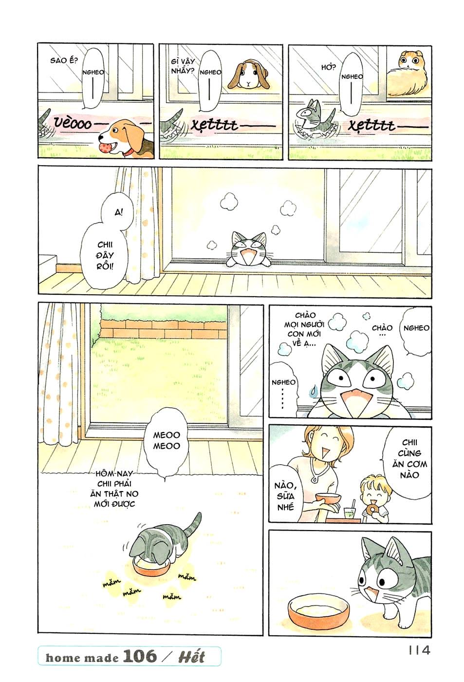Truyện Tranh Mái Ấm Của Chi - Chii’s Sweet Home trang 3
