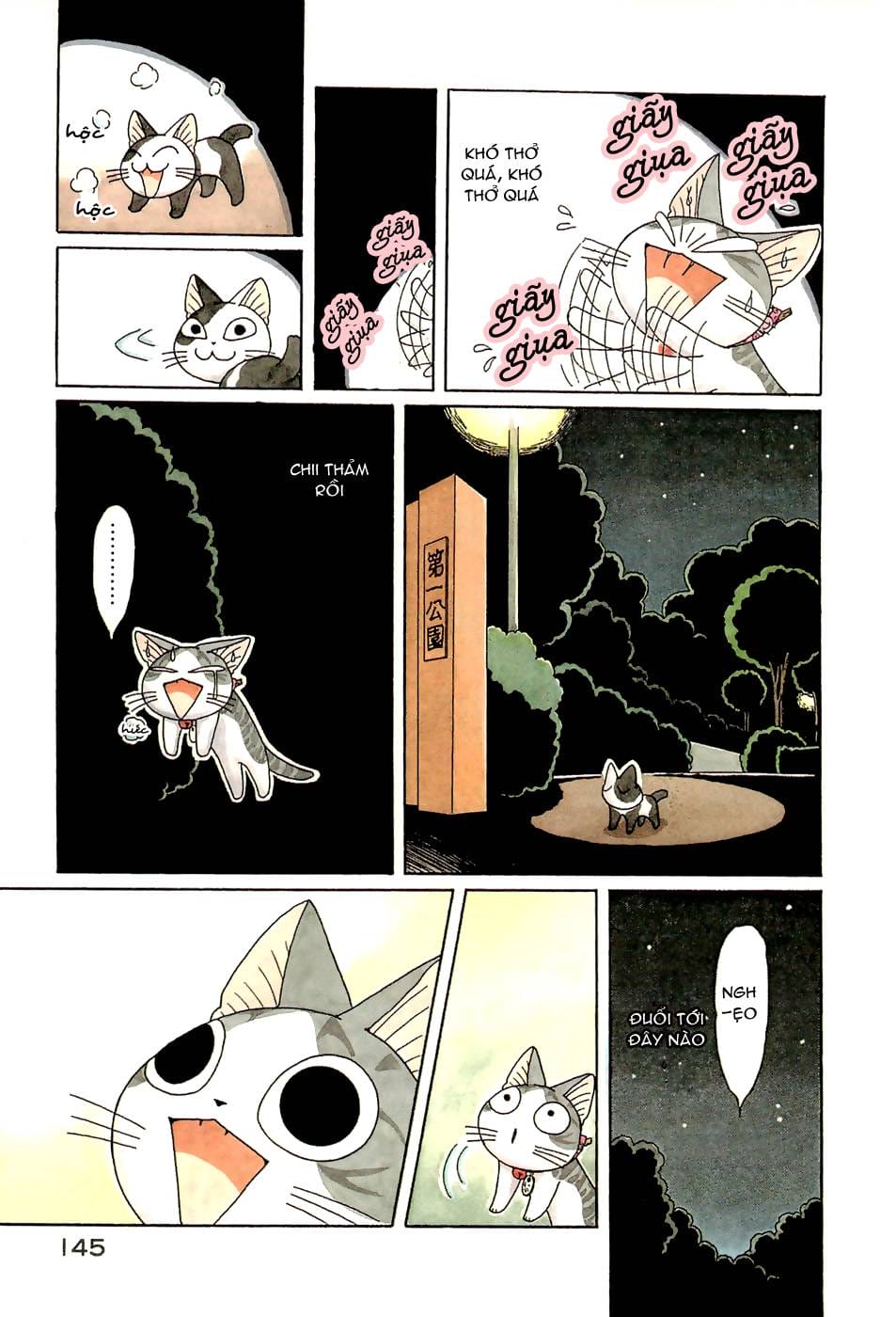 Truyện Tranh Mái Ấm Của Chi - Chii’s Sweet Home trang 3