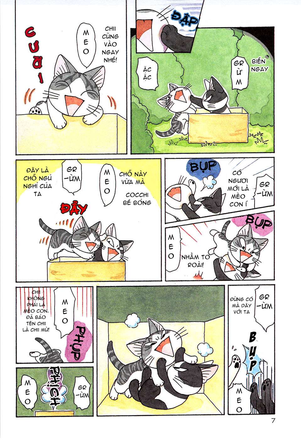 Truyện Tranh Mái Ấm Của Chi - Chii’s Sweet Home trang 3