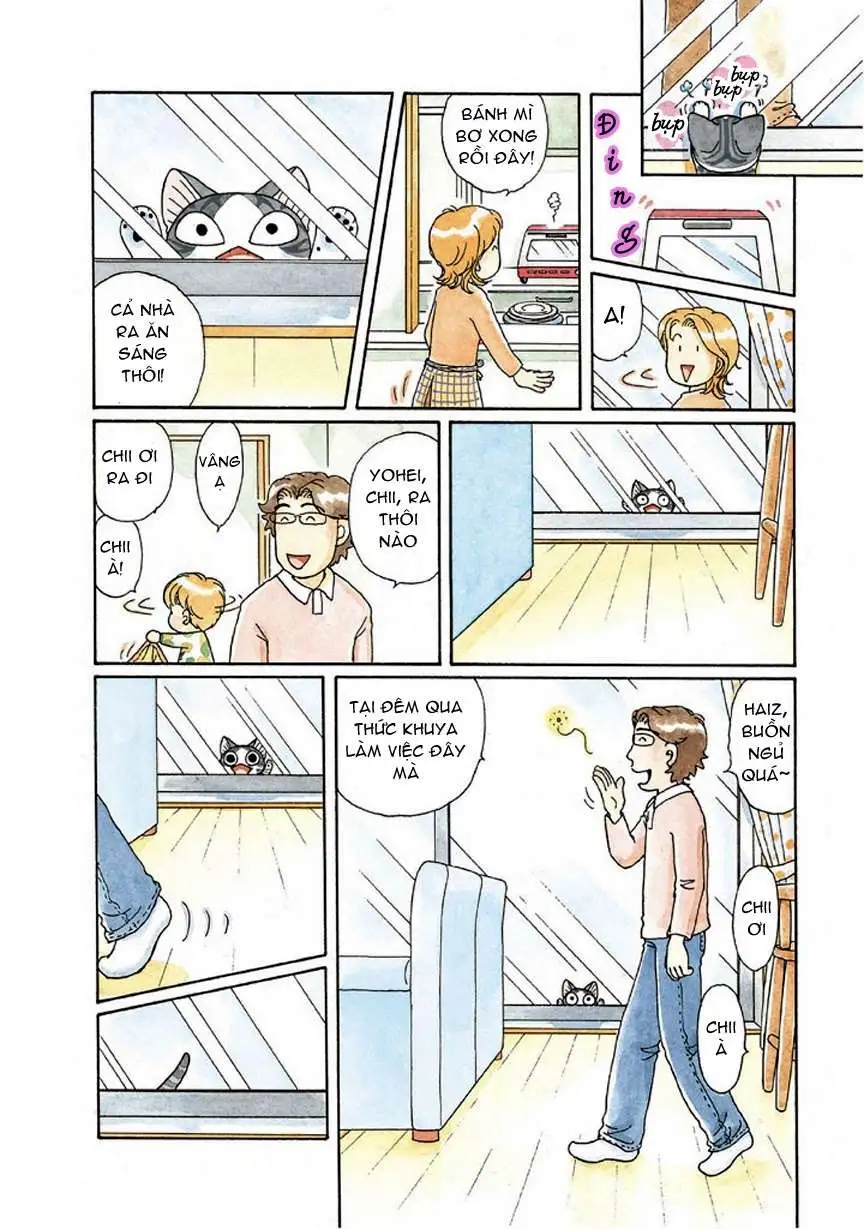 Truyện Tranh Mái Ấm Của Chi - Chii’s Sweet Home trang 3