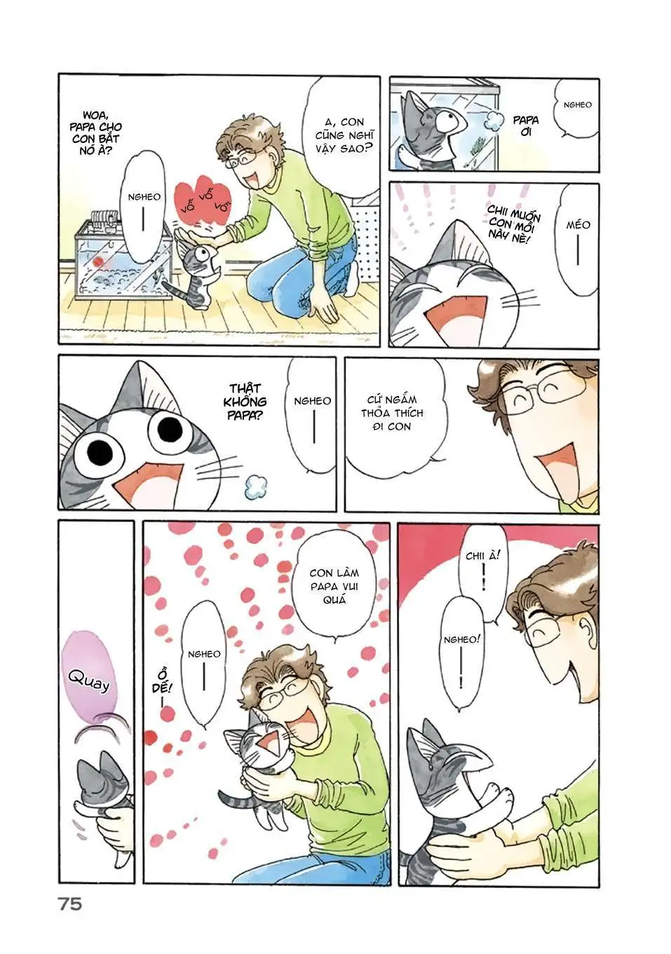 Truyện Tranh Mái Ấm Của Chi - Chii’s Sweet Home trang 3