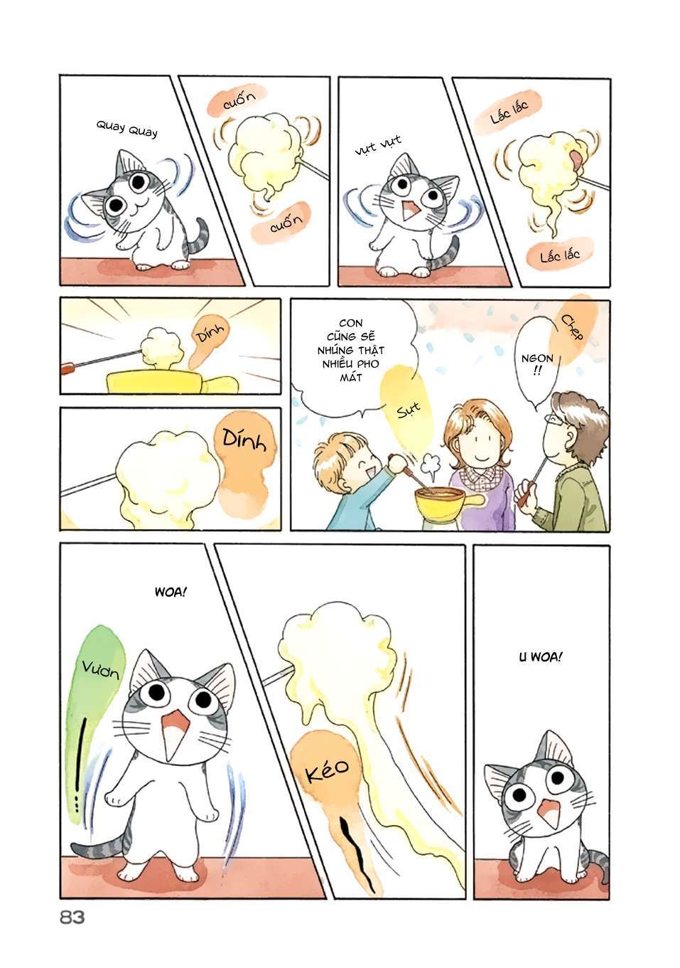 Truyện Tranh Mái Ấm Của Chi - Chii’s Sweet Home trang 3