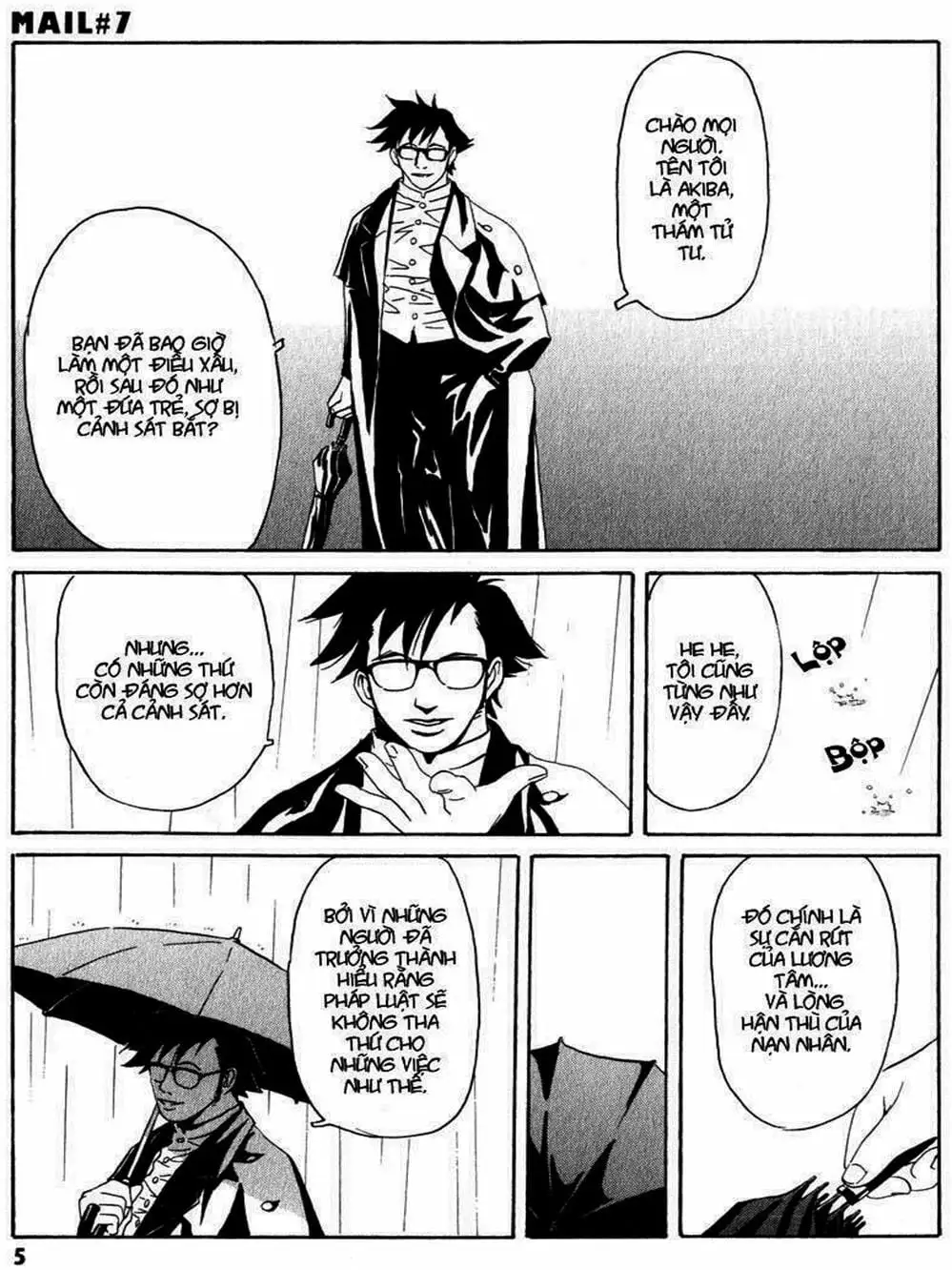 Truyện Tranh Thám Tử Trừ Tà - Mail trang 4