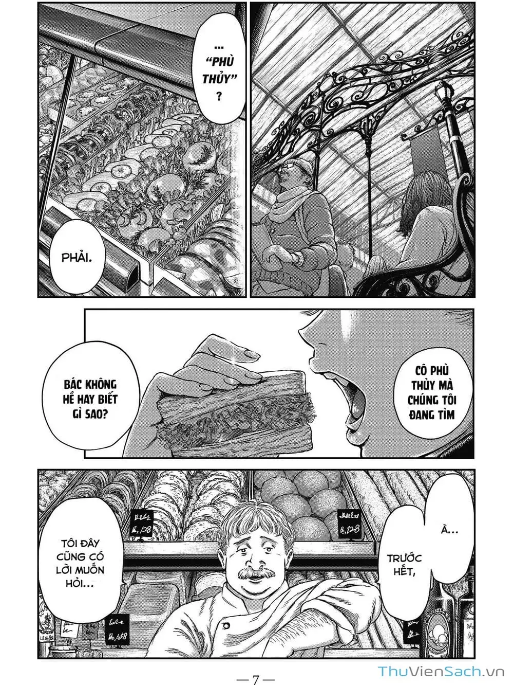 Truyện Tranh Phù Thủy Và Quái Thú - Majo To Yajuu trang 5