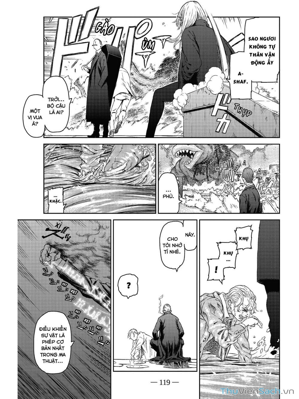 Truyện Tranh Phù Thủy Và Quái Thú - Majo To Yajuu trang 5