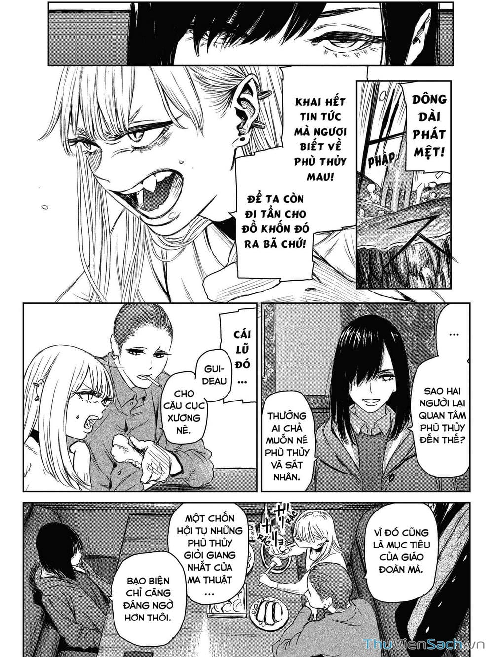 Truyện Tranh Phù Thủy Và Quái Thú - Majo To Yajuu trang 5