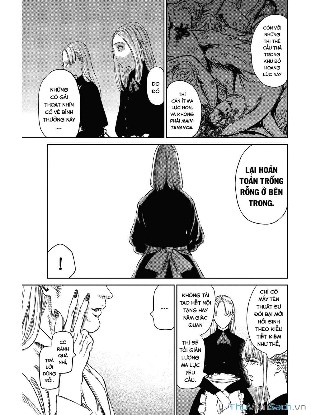 Truyện Tranh Phù Thủy Và Quái Thú - Majo To Yajuu trang 5