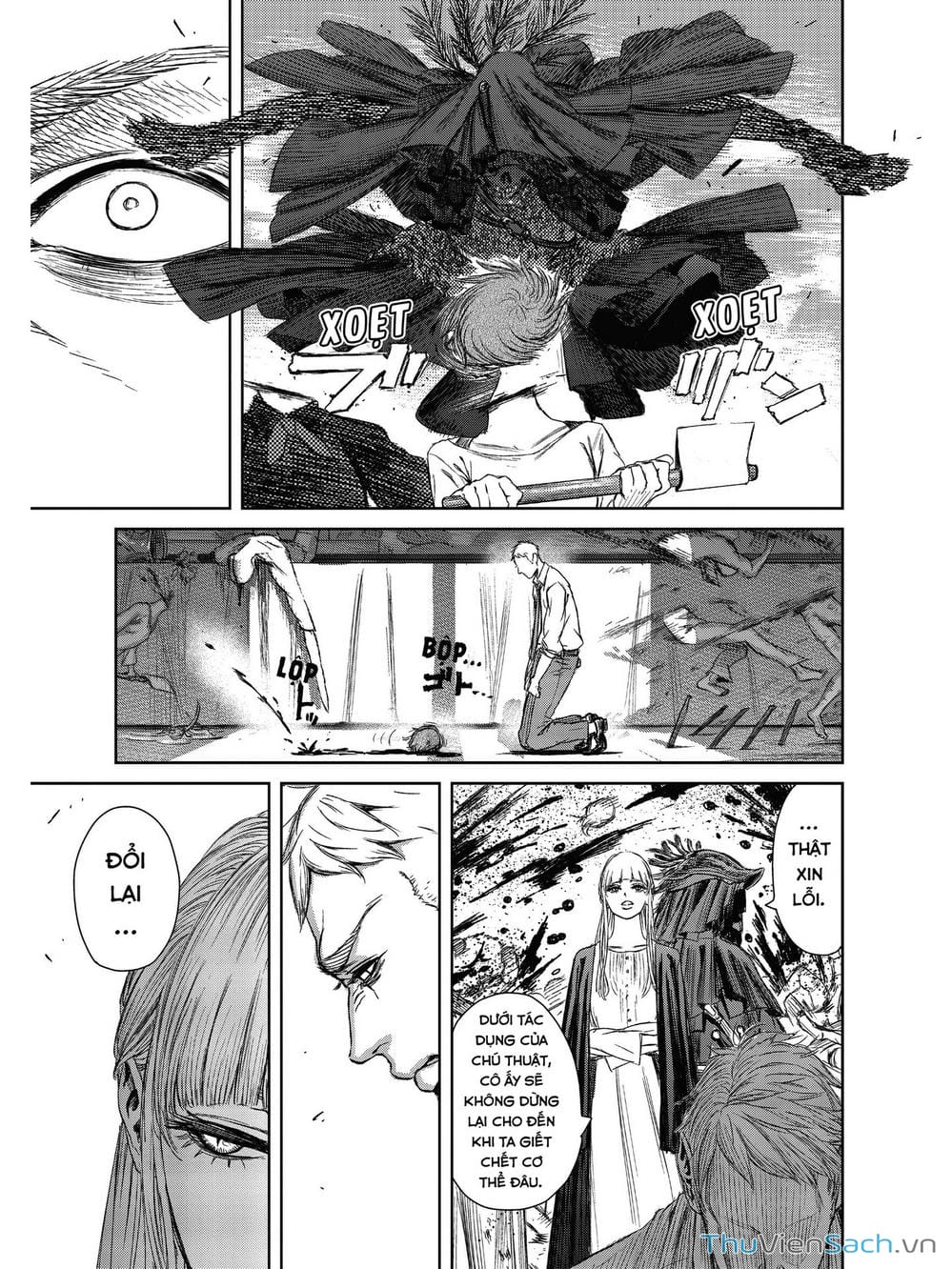 Truyện Tranh Phù Thủy Và Quái Thú - Majo To Yajuu trang 5