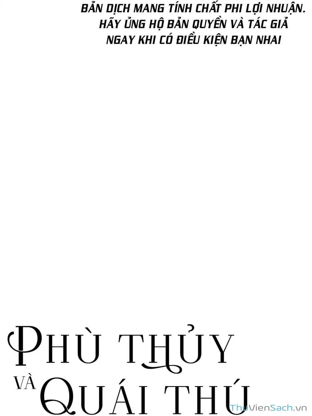 Truyện Tranh Phù Thủy Và Quái Thú - Majo To Yajuu trang 5