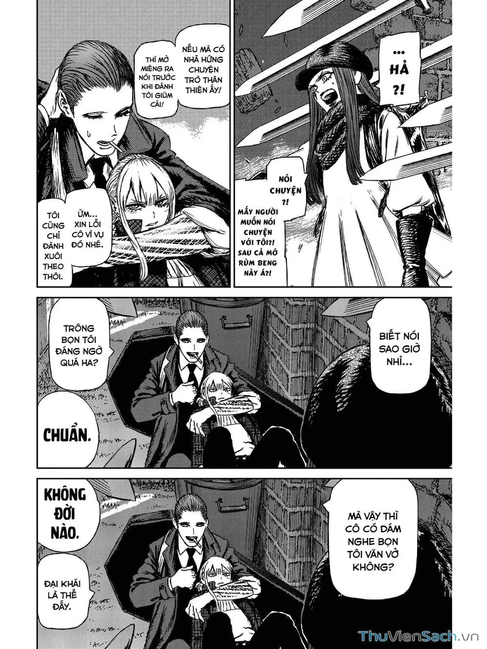 Truyện Tranh Phù Thủy Và Quái Thú - Majo To Yajuu trang 5