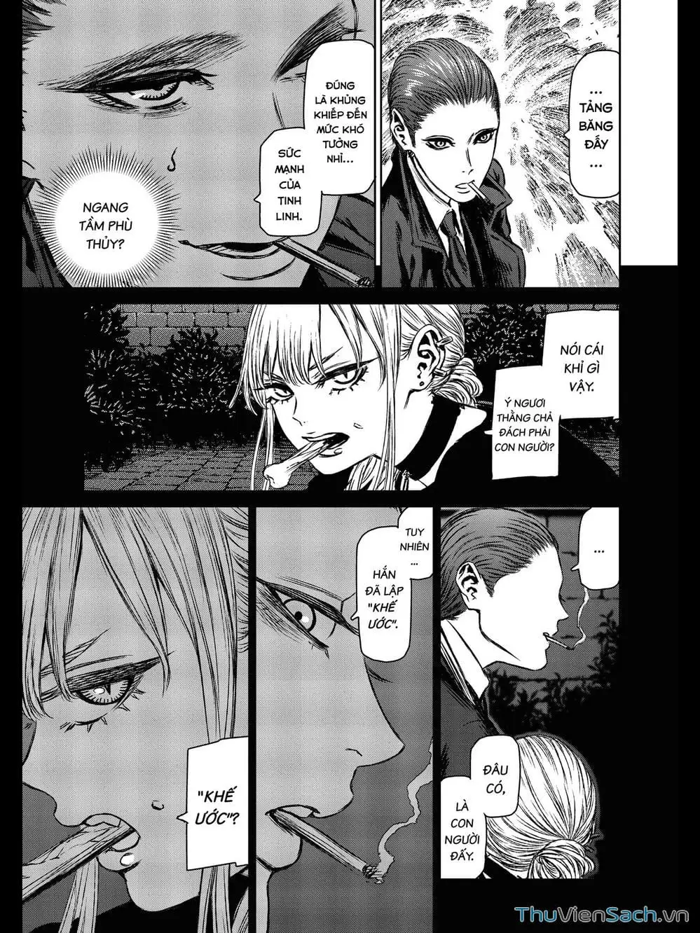 Truyện Tranh Phù Thủy Và Quái Thú - Majo To Yajuu trang 5