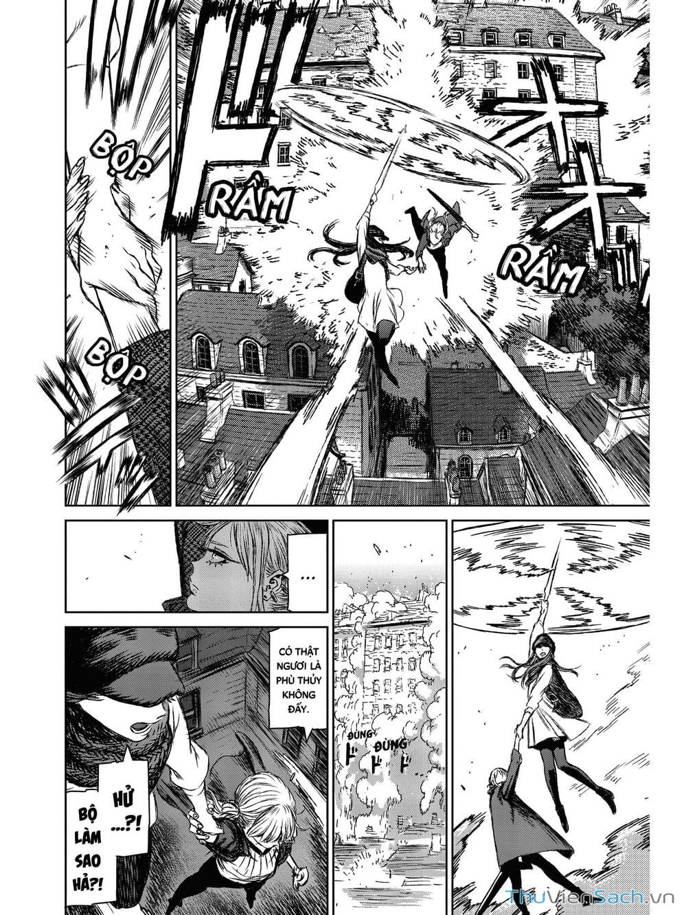 Truyện Tranh Phù Thủy Và Quái Thú - Majo To Yajuu trang 5