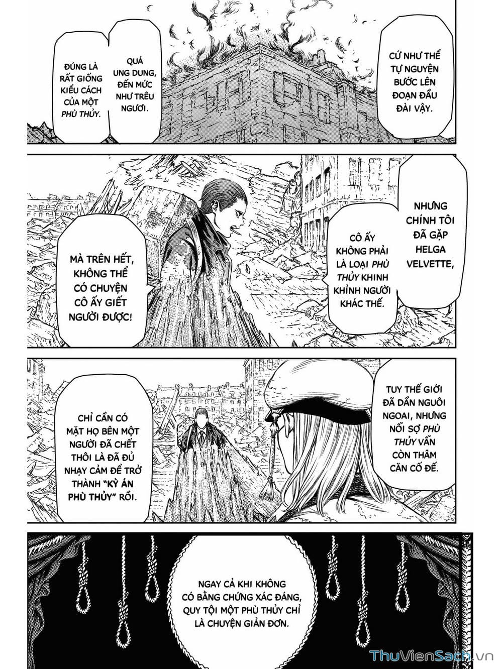 Truyện Tranh Phù Thủy Và Quái Thú - Majo To Yajuu trang 5