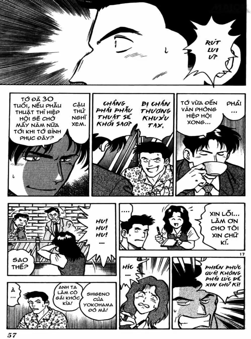 Truyện Tranh Thiếu Tá - Major trang 4