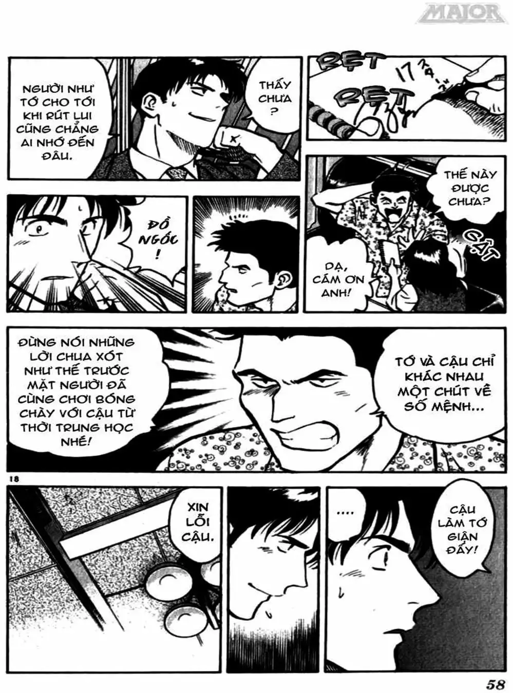 Truyện Tranh Thiếu Tá - Major trang 4