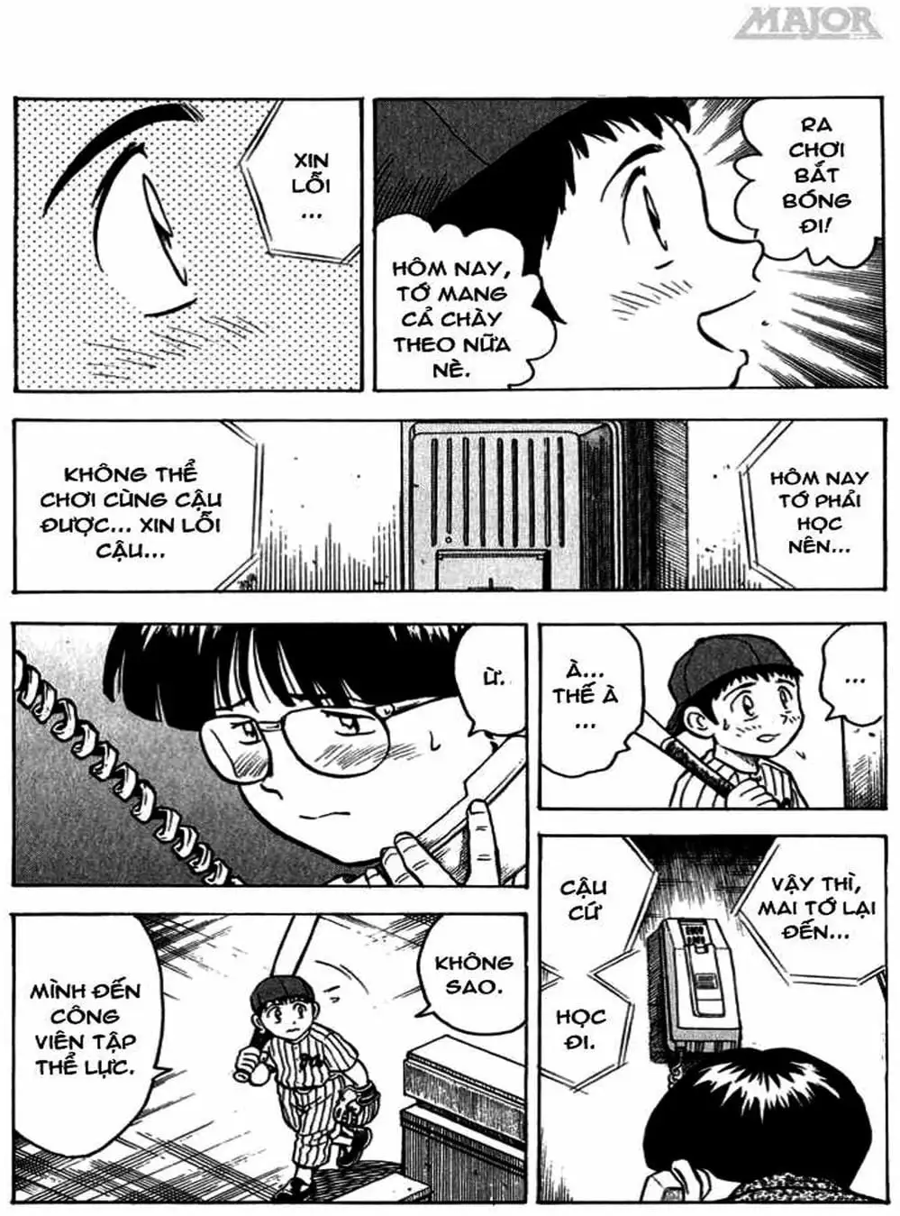Truyện Tranh Thiếu Tá - Major trang 4